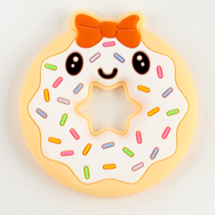 Прорезыватель силиконовый для зубов &laquo;Пончик&raquo;