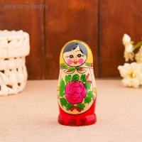 Матрёшка «Зоя», желтый платок, 5 кукольная, 12 см Матрёшка «Зоя», желтый платок, 5 кукольная, 12 см