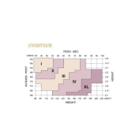 Колготки женские капроновые, INNAMORE Bella 40 ден, цвет лёгкий загар (miele), размер 3