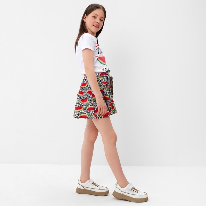 Костюм для девочки, цвет белый, рост 140 см