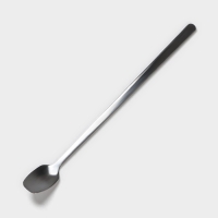 Кружка керамическая с ложкой &laquo;Панда&raquo;, 350 мл, цвет белый