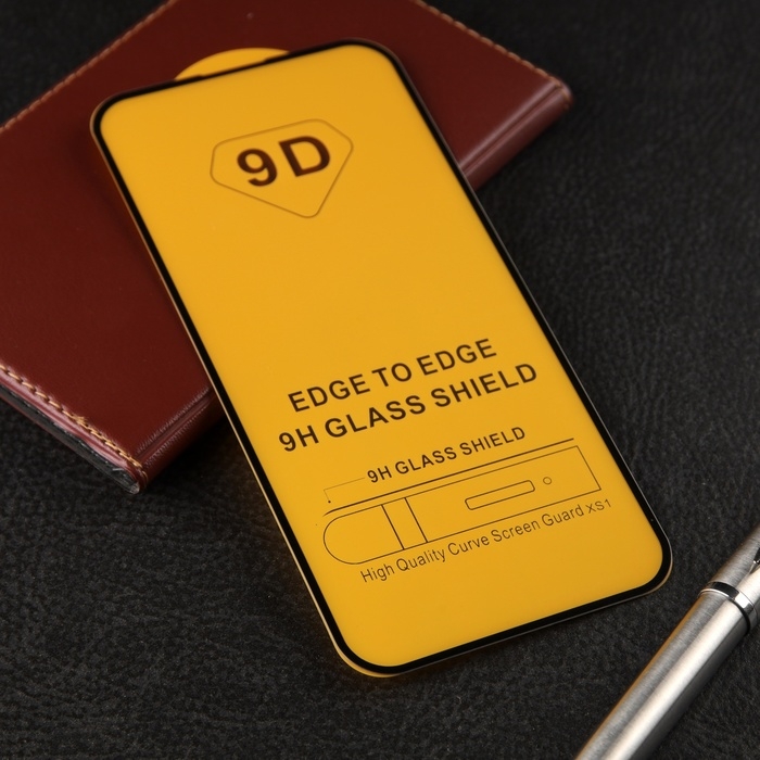 Защитное стекло для iPhone 14 Pro Max, 9H, 0.33 мм, чёрная рамка Защитное стекло для iPhone 14 Pro Max, 9H, 0.33 мм, чёрная рамка