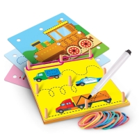 Геоборд &laquo;Математический планшет&raquo; с карточками пиши-стирай