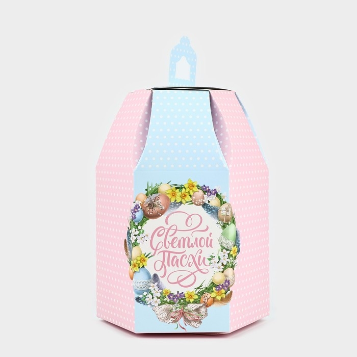 Коробка складная &laquo;Светлой Пасхи&raquo;, 16.5 х 14.5 х 21 см