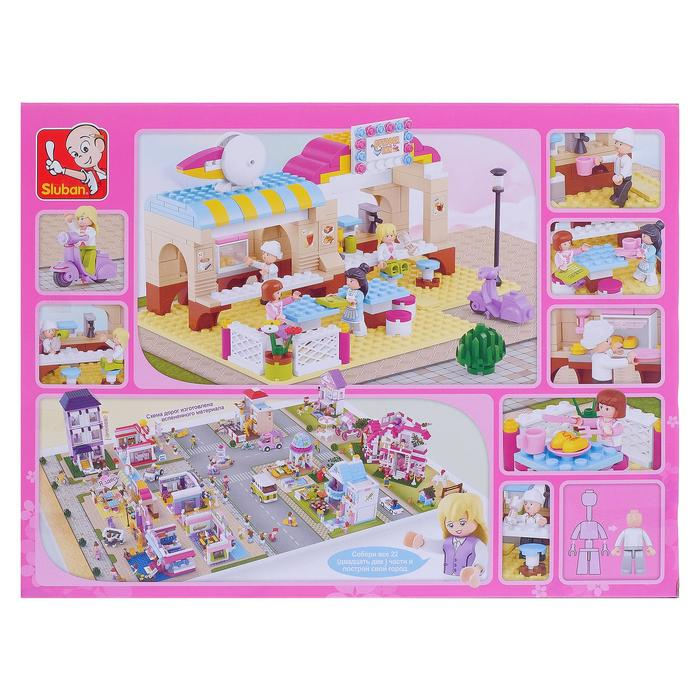 Конструктор &laquo;Розовая мечта: летнее кафе&raquo;, 257 деталей