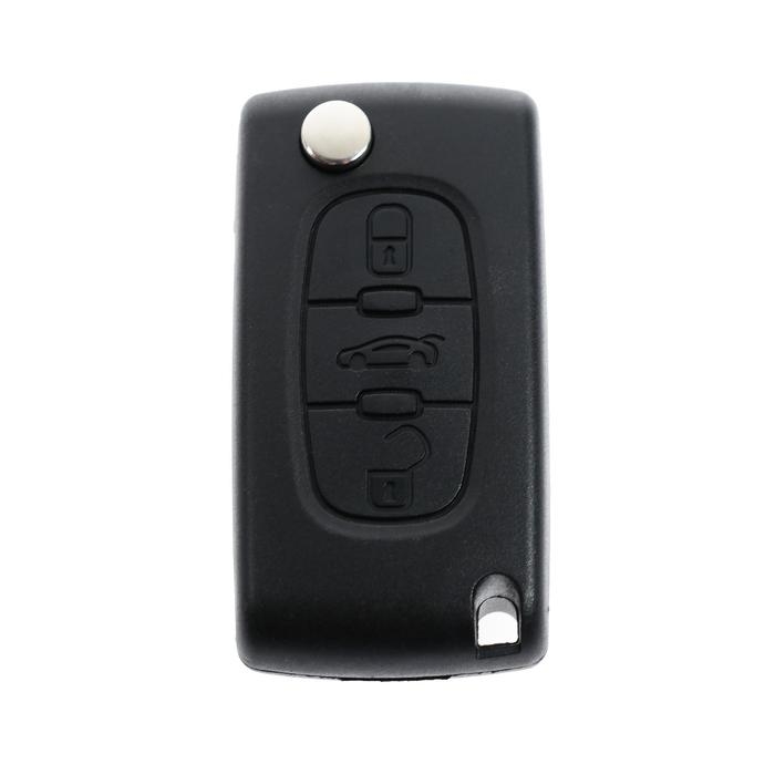 Корпус  ключа, откидной, Peugeot / Citroen