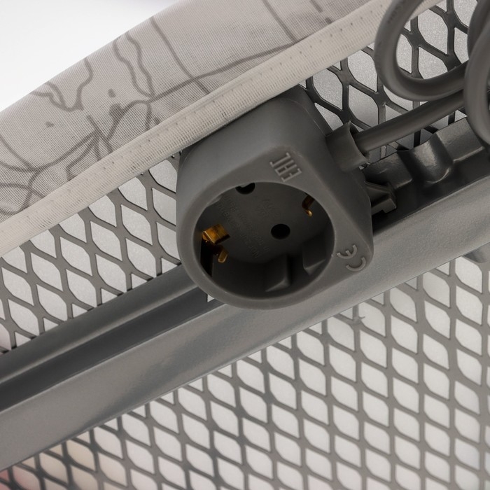 Доска гладильная Dogrular &laquo;Сити&raquo;, 110&times;33 см, регулируемая высота до 90 см