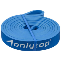 Эспандер ленточный многофункциональный ONLYTOP, 208&times;2.2&times;0.5 см, 5-22 кг, цвет синий
