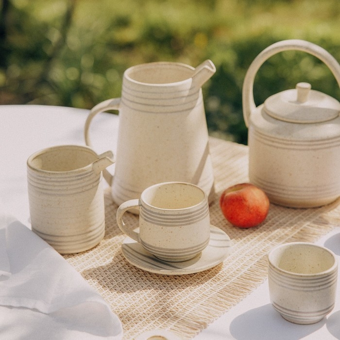 Молочник керамический SL Home «Райяс», 1,3 л, 16,5×13×18 см, цвет бежевый Молочник керамический SL Home «Райяс», 1,3 л, 16,5×13×18 см, цвет бежевый