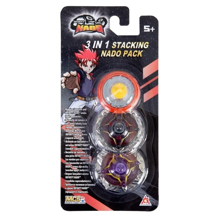 Волчок Инфинити Надо &laquo;Стакинг 3-в-1 Fiery Dragon&raquo;