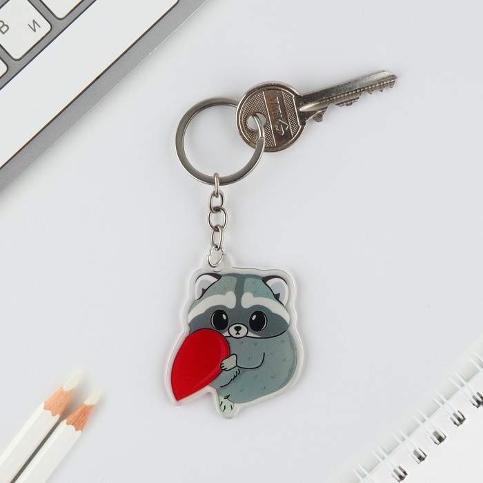 Парные брелоки &laquo;Енотики&raquo; набор, 2 шт.