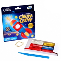 Свеча своими руками. Слепи свечу &laquo;Яркая ракета&raquo;, набор для творчества