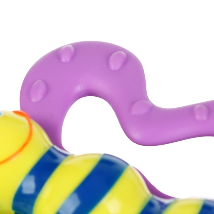 Погремушка &laquo;Бабочка&raquo; с эластичными элементами, в пакете, Крошка Я