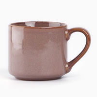 Кружка керамическая &laquo;Абстракция&raquo;, 320 мл, цвет бронзовый