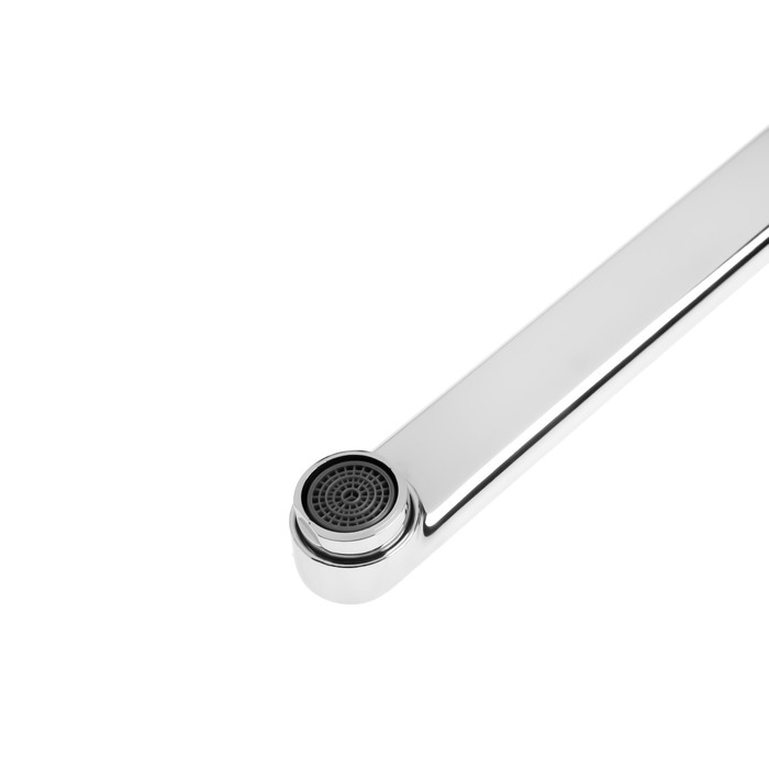 Излив для смесителя ZEIN, 3/4", прямой, нержавеющая сталь, 35 см, аэратор пластик