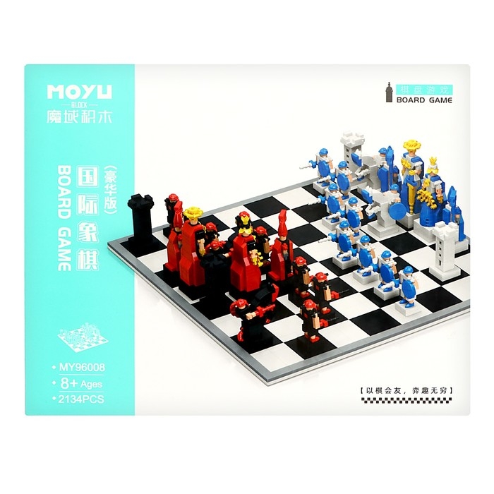 Конструктор Шахматы &laquo;Ход короля&raquo;, 2134 детали