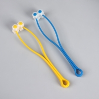 Массажёр для лица, 25 &times; 4,5 см, 4 ролика, цвет МИКС