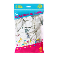 Шар латексный 12" &laquo;Хвалебные&raquo;, 50 шт., МИКС