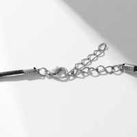 Кулон мужской &laquo;Мачете&raquo;, цвет чёрный на чёрном шнурке, 40 см