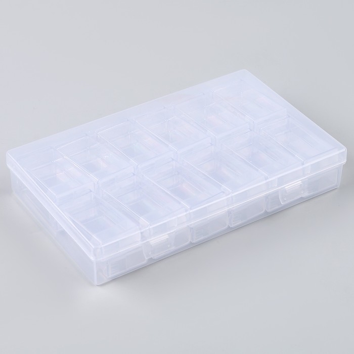 Органайзер для хранения страз алмазной мозаики, 24 секции Органайзер для хранения страз алмазной мозаики, 24 секции