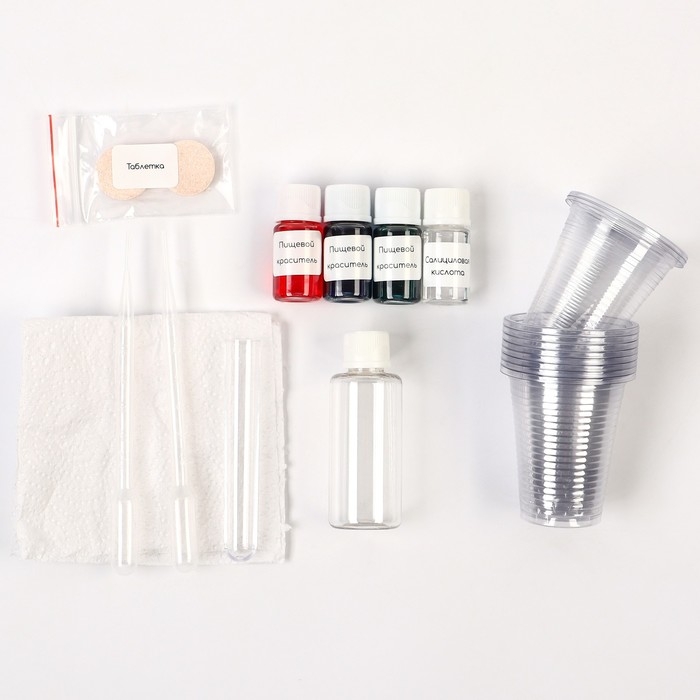 Набор для опытов «Сказочный патруль: Красочные опыты», 6 опытов Набор для опытов «Сказочный патруль: Красочные опыты», 6 опытов