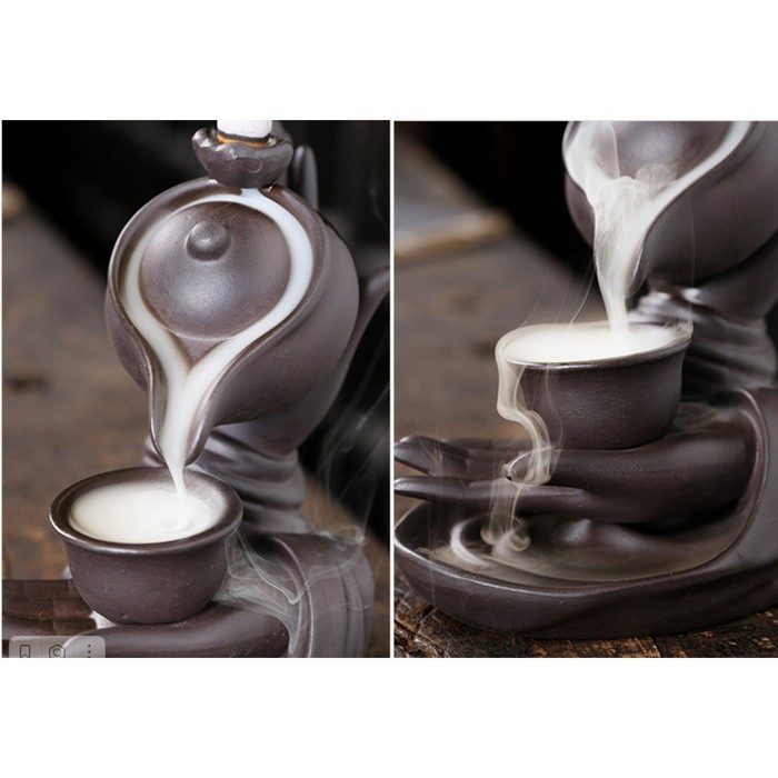 Подставка для благовоний Подставка для благовоний "Чайная церемония" 16х14х9см