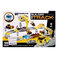Автотрек &laquo;Стройка&raquo;, гибкий, 115 деталей