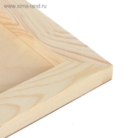 Мольберт тип &laquo;Хлопушка&raquo;, 100 х 50 х 55 см, планшет съёмный 50 х 50 см, малый, неокрашенное дерево, Calligrata