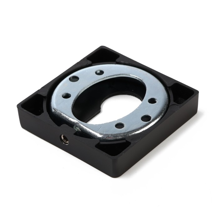 Накладка на цилиндровый механизм LOCKLAND, квадратная, цвет черный, комплект Накладка на цилиндровый механизм LOCKLAND, квадратная, цвет черный, комплект