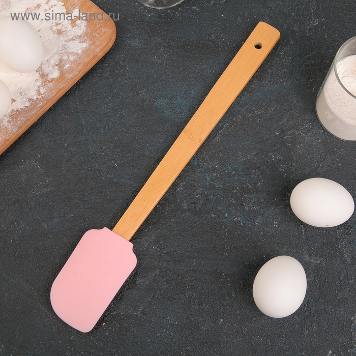 Лопатка Доляна &laquo;Домашний помощник&raquo;, 28&times;5 см, цвет МИКС