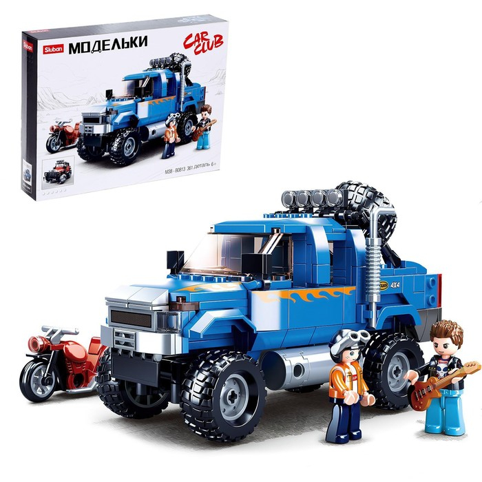 Конструктор Модельки &laquo;Грузовоз&raquo;, 361 деталь