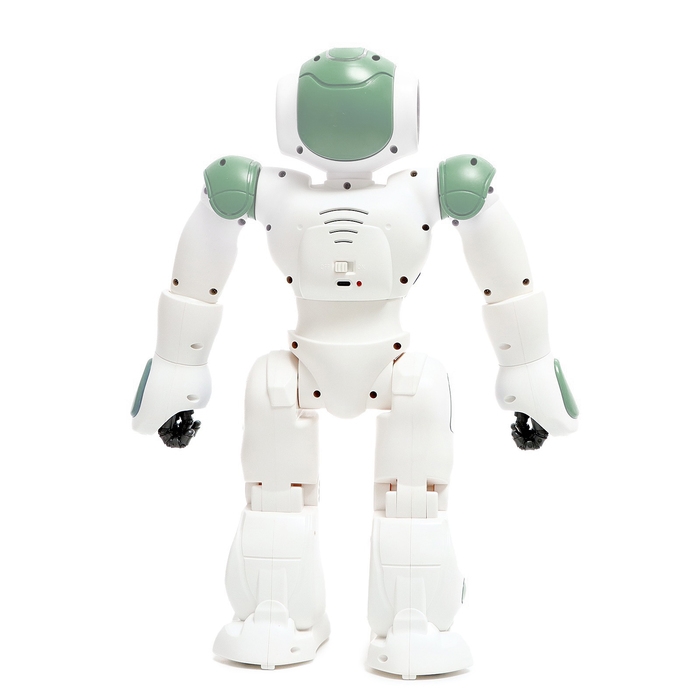 Робот радиоуправляемый &laquo;Хантер&raquo;, световые и звуковые эффекты, работает от аккумулятора, цвет зелёный