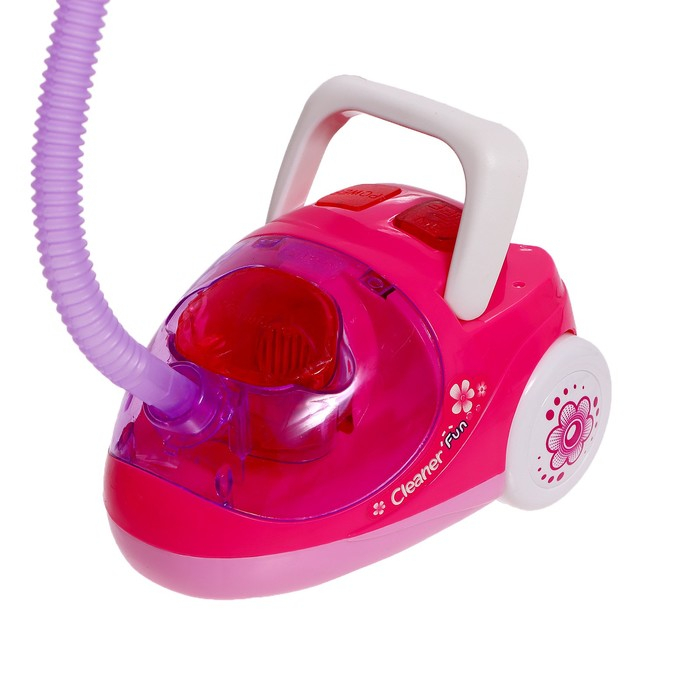 Набор &laquo;Хозяюшка&raquo;: пылесос со светом и звуком, принадлежности для уборки