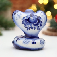 Сувенир "Змей Серафим", гжель, 7,5 см