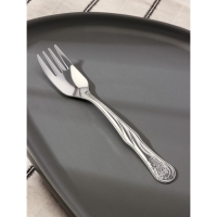 Вилка столовая детская &laquo;Лёвушка&raquo;, h=16 см, толщина 1,2 мм, цвет серебряный