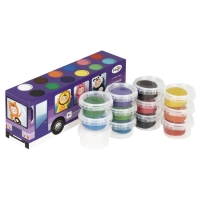 Тесто для лепки, 12 цветов, 720г, Гамма "Малыш. Автобус", картонная упаковка (366993) Тесто для лепки, 12 цветов, 720г, Гамма "Малыш. Автобус", картонная упаковка (366993)