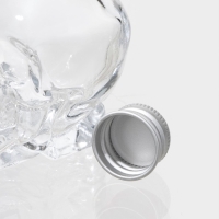 Банка стеклянная для хранения сыпучих продуктов &laquo;Череп. Хэллоуин&raquo;, 30 мл, 4&times;5,5&times;7 см, с металлической крышкой