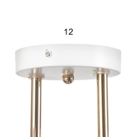 Люстра "Ариадна" 2хЕ27 40Вт бело-золотой 46х25х26 см BayerLux Люстра "Ариадна" 2хЕ27 40Вт бело-золотой 46х25х26 см BayerLux