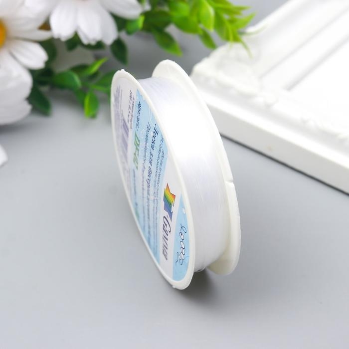 Леска для бисера d 0.2 мм 100 м &plusmn; 0.5 м №01 белый