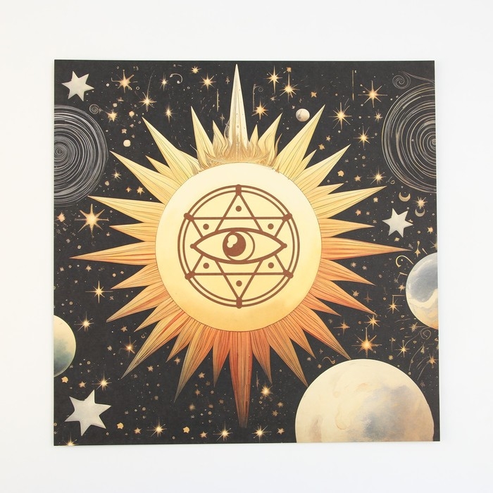 Набор бумаги для скрапбукинга &laquo;Космос внутри&raquo;, 12 листов, 30.5 х 30.5 см, 180 г/м&sup2;