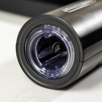 Набор для бара Opra black, 5 предметов: штопор электрический, каплеуловитель, пробка, нож для обрезания фольги