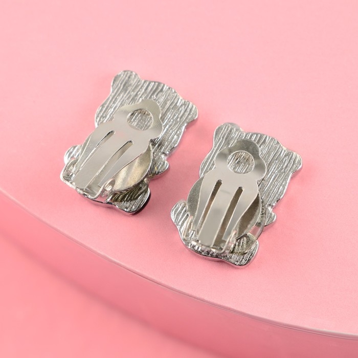 Серьги клипсы детские &laquo;Отпандная&raquo;