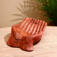 Сувенир дерево "Ладоши" коричневый цвет 25х18х8 см Сувенир дерево "Ладоши" коричневый цвет 25х18х8 см