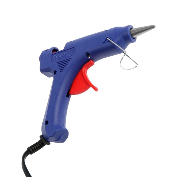 Клеевой пистолет ТУНДРА, 20 Вт, 220 В, шнур 1.2 м, выключатель, индикатор, антикапля, 7 мм Клеевой пистолет ТУНДРА, 20 Вт, 220 В, шнур 1.2 м, выключатель, индикатор, антикапля, 7 мм