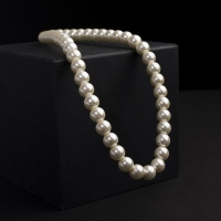 Бусы жемчуг &laquo;Невеста&raquo; бусины d= 1,5, цвет молочный, 40 см