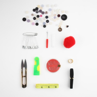 Швейный набор, 75 предметов, в трёхъярусном боксе, 16 × 15 × 12,5 см, цвет МИКС Швейный набор, 75 предметов, в трёхъярусном боксе, 16 × 15 × 12,5 см, цвет МИКС