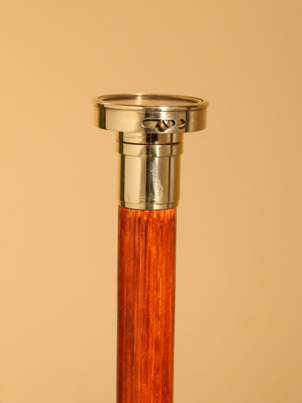 Трость 90 см. манговое дерево, латунь