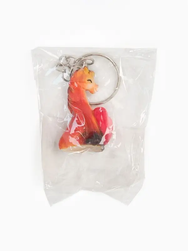 Брелок новогодний &laquo;Лошадь с сердцем&raquo;, 3,5 см