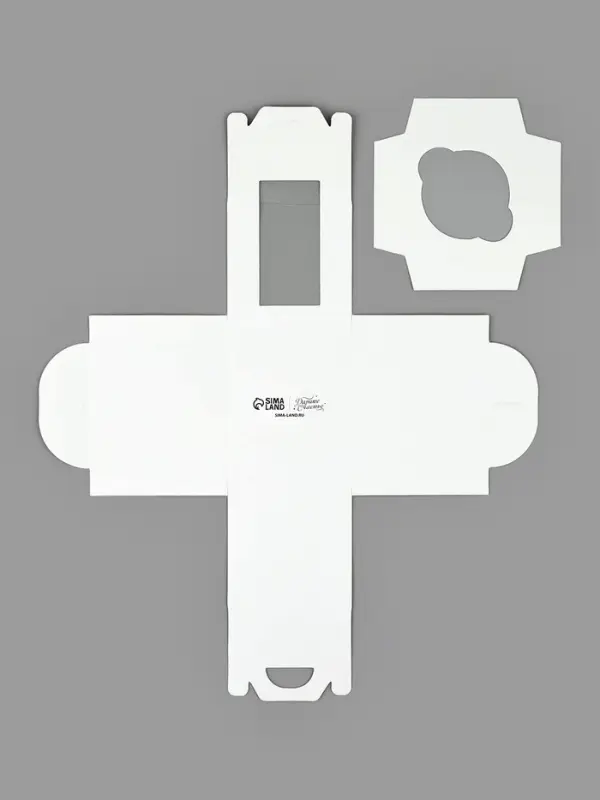 Упаковка для кондитерских изделий под 1 капкейк &laquo;Белая&raquo;, 9 х 9 х 10 см