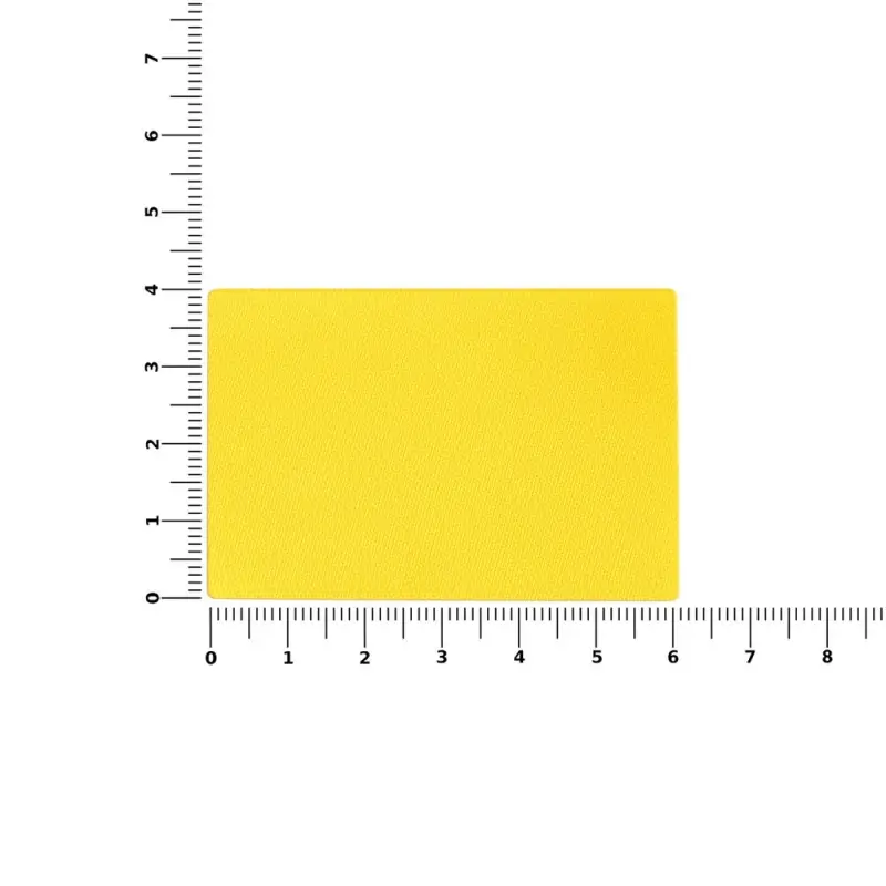 Наклейка тканевая Lunga, L, желтая